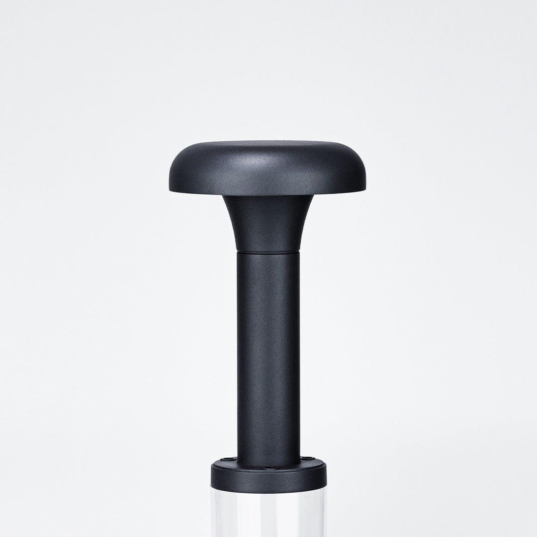 Minimalist Outdoor Bollard Light with Warm LED Glow for Pathways and Gardens