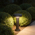 Minimalist Outdoor Bollard Light with Warm LED Glow for Pathways and Gardens