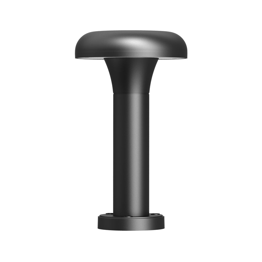 Minimalist Outdoor Bollard Light with Warm LED Glow for Pathways and Gardens
