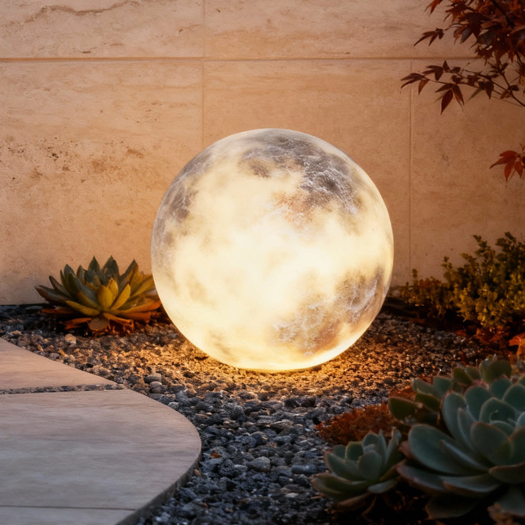 Lunar Glow Waterproof LED Landscape Light for Modern Gardens