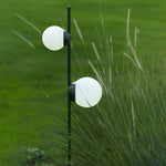 Minimalist Round Ball LED Path Light for Modern Garden Walkways