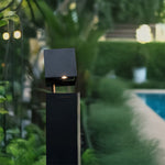 Minimalist LED Bollard Light for Pathways | Modern Outdoor Landscape Lighting