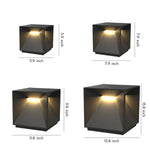 Modern Outdoor Pillar Lights – Stainless Steel Garden Post Lighting