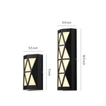 Modern Outdoor Wall Sconce with Integrated LED – Waterproof Aluminum Lighting for Patio and Entryway