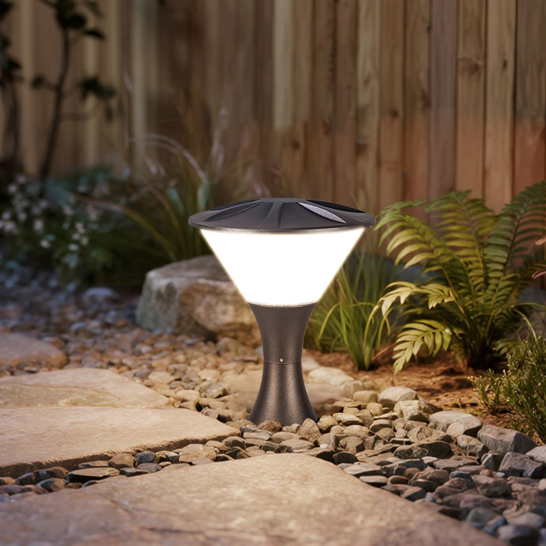 Modern LED Post Light for Garden Paths and Courtyards