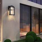 Lumière Crystal Outdoor Wall Sconce — Waterproof LED Architectural Lighting