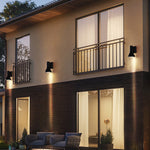Minimalist Nordic Outdoor Wall Light in Die-Cast Aluminum