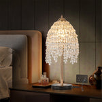Aurelia Crystal Table Lamp in French Gold Finish