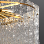 Lumière Copper Glass Flush Mount Ceiling Light