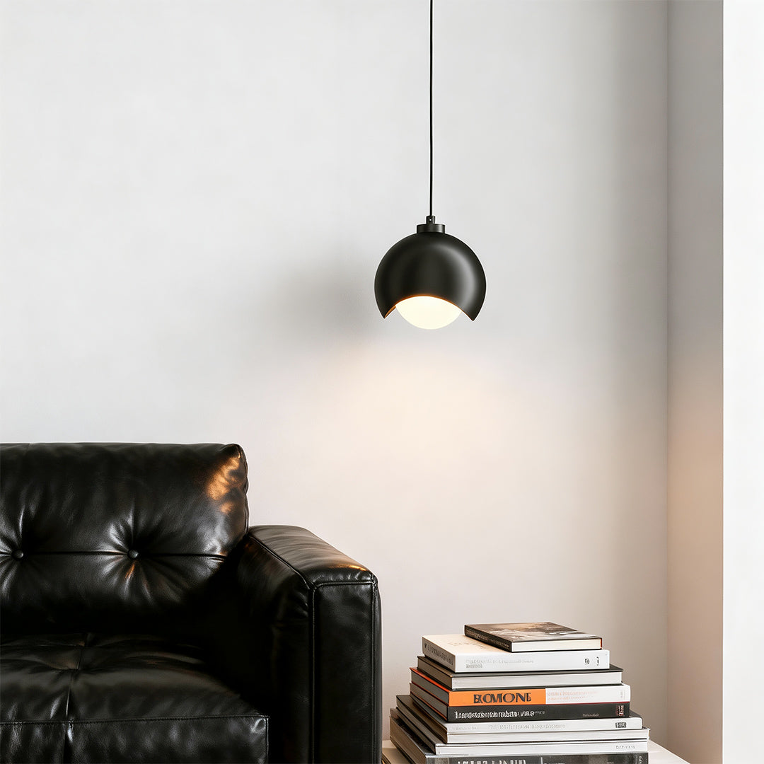 Nordic Brass Glass Pendant Light for Dining Room and Living Room