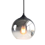 Lumina Glass Globe Pendant Light – Modern Single-Ball Ceiling Lamp for Dining & Living Spaces