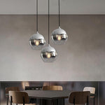 Lumina Glass Globe Pendant Light – Modern Single-Ball Ceiling Lamp for Dining & Living Spaces