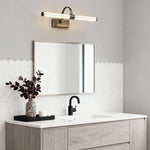 Aurora Nordic Brass Vanity Light Bar for Bathroom Mirror