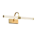 Aurora Nordic Brass Vanity Light Bar for Bathroom Mirror