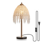 Aurelia Crystal Table Lamp in French Gold Finish