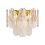 Art Deco French Luxury Wall Sconces, Copper Glass Dual-Light