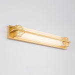 Outdoor Linear LED Wall Sconce in Stainless Steel, Modern Waterproof Courtyard Lighting