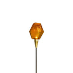 Lumière Diamond Path Light – Modern Landscape LED Bollard in Gold
