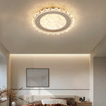 Lumière Rond LED Flush Mount Ceiling Light in White