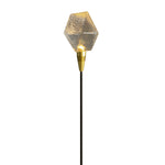 Lumière Diamond Path Light – Modern Landscape LED Bollard in Gold
