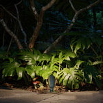 Minimalist IP65 LED Outdoor Spotlight in Sand Gray