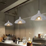 Artisan Cement Pendant Light with Adjustable Cord for Modern Interiors