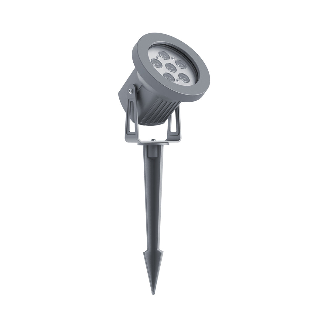 Modern Minimalist 12V Outdoor Spike Spotlights for Garden Landscapes