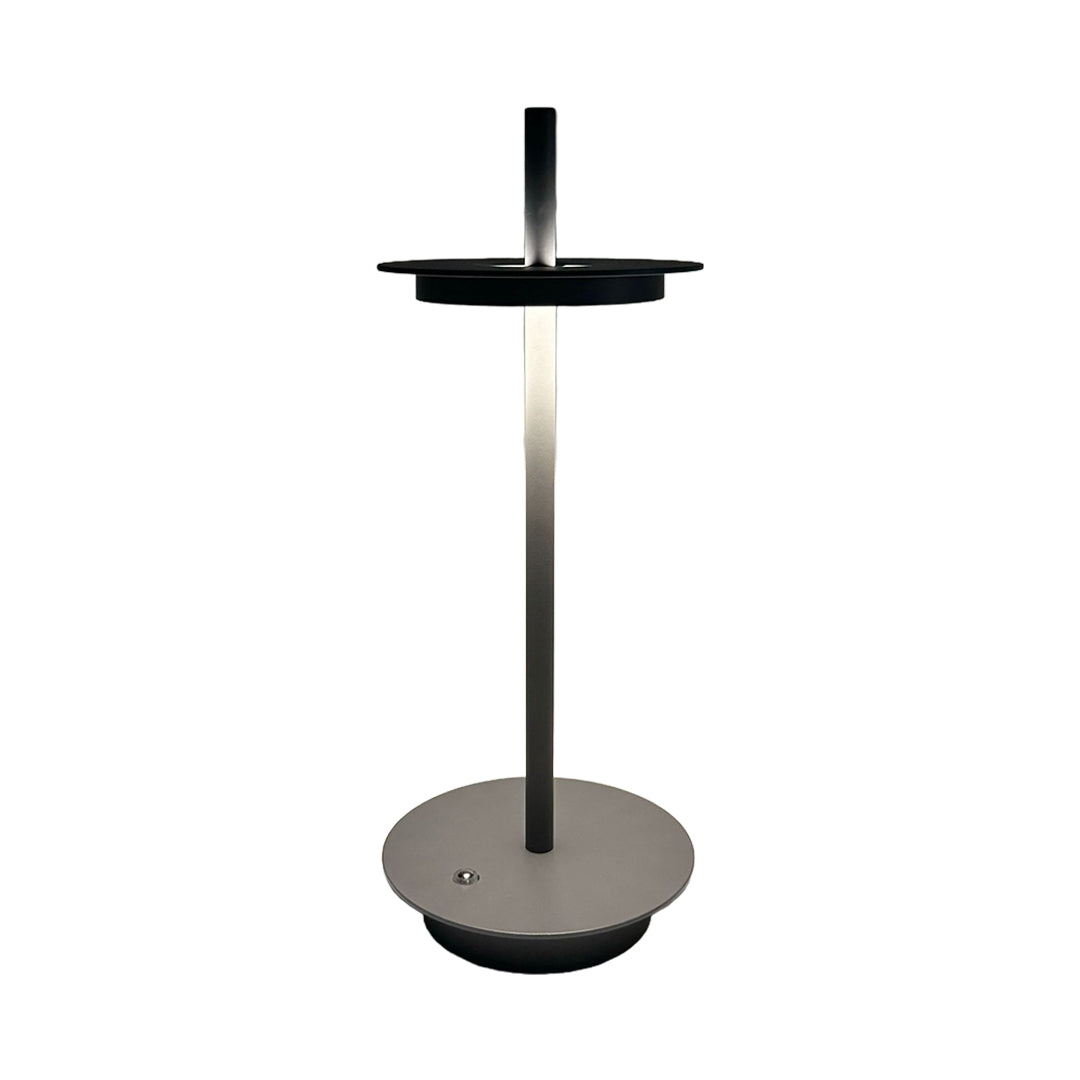 Aria Portable LED Table Lamp – Modern Cordless Metal Buffet Lamp with Dimmable Light