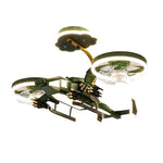 Aviator LED Ceiling Fan with Light for Kids' Rooms, Modern Remote Control