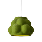 French-Style Metal Pendant Light with Frosted Glass Shade