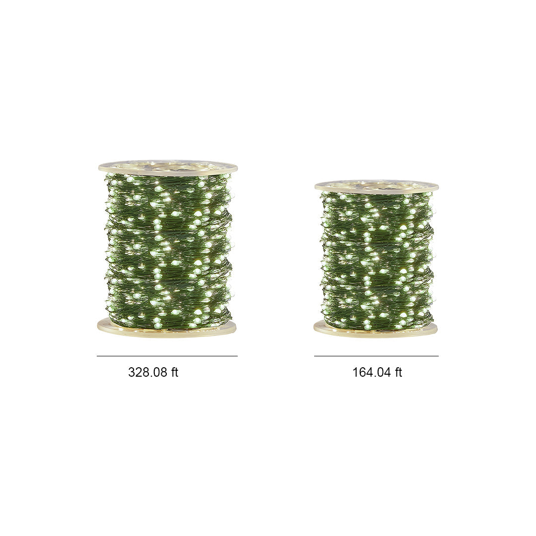 Verdant Copper Wire LED String Lights with Remote Control