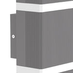Modern Industrial Outdoor Wall Light with Up and Down Illumination