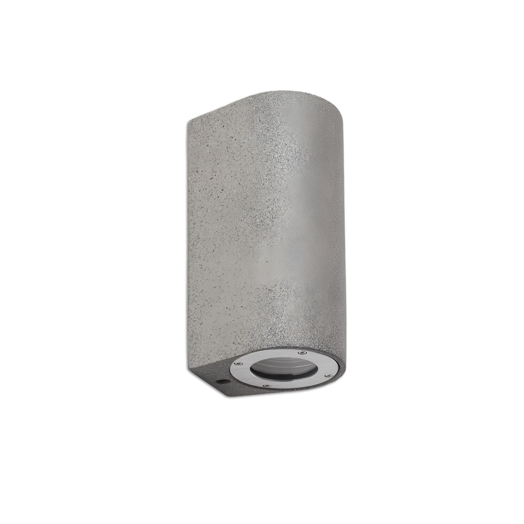 Concrete Up Down Wall Light | Minimalist Outdoor LED Sconce