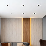 Lumière Noire Mini Recessed Spotlights with Anti-Glare Deep Baffle