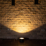 Minimalist LED Well Light – In-Ground Upward Cylinder for Modern Landscapes