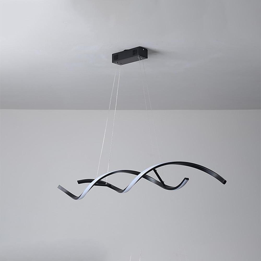 Wave Design Modern Pendant Lighting Minimalist Ceiling Light For Elegant Interiors