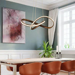 Mobius Ring Pendant 1 Light Cluster Led Ceiling Light