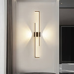 Linear LED Wall Sconce in Iron with Adjustable Color Temperature