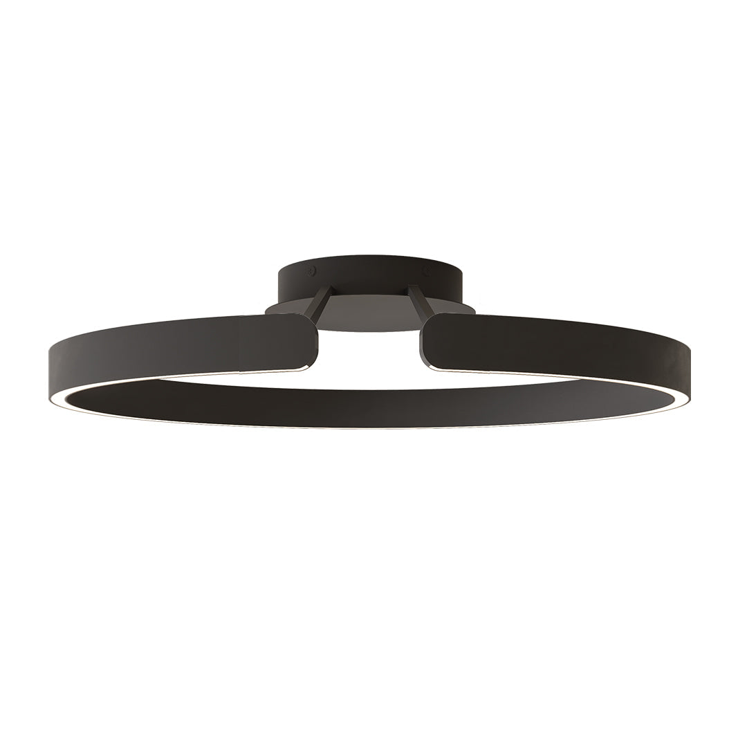 Halo LED Flush Mount Ceiling Light in Minimalist Ring Design