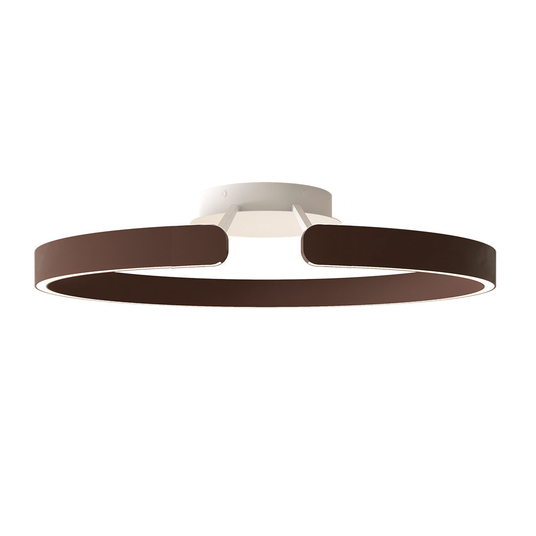 Halo LED Flush Mount Ceiling Light in Minimalist Ring Design