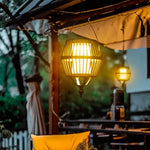 Japanese Lantern Pendant Light – Waterproof Outdoor Ceiling Lamp