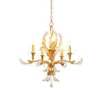 Aurelia Crystal Chandelier in Gold – French Luxury Ceiling Light
