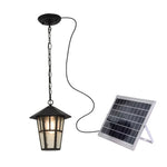 Minimalist Outdoor Pendant Light in Black Aluminum and Clear Glass