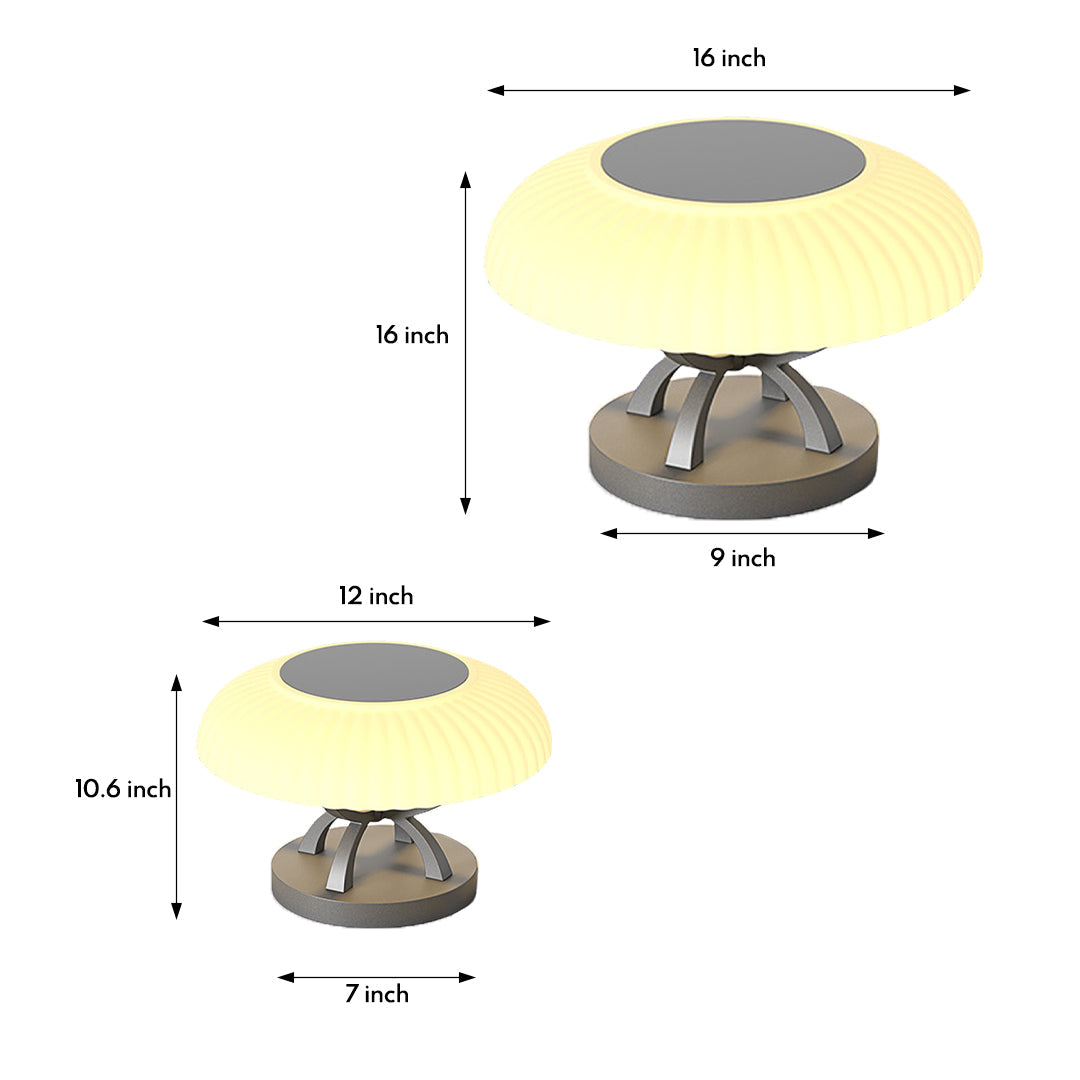 Arc Column Pillar Light – Waterproof LED Outdoor Post Lamp