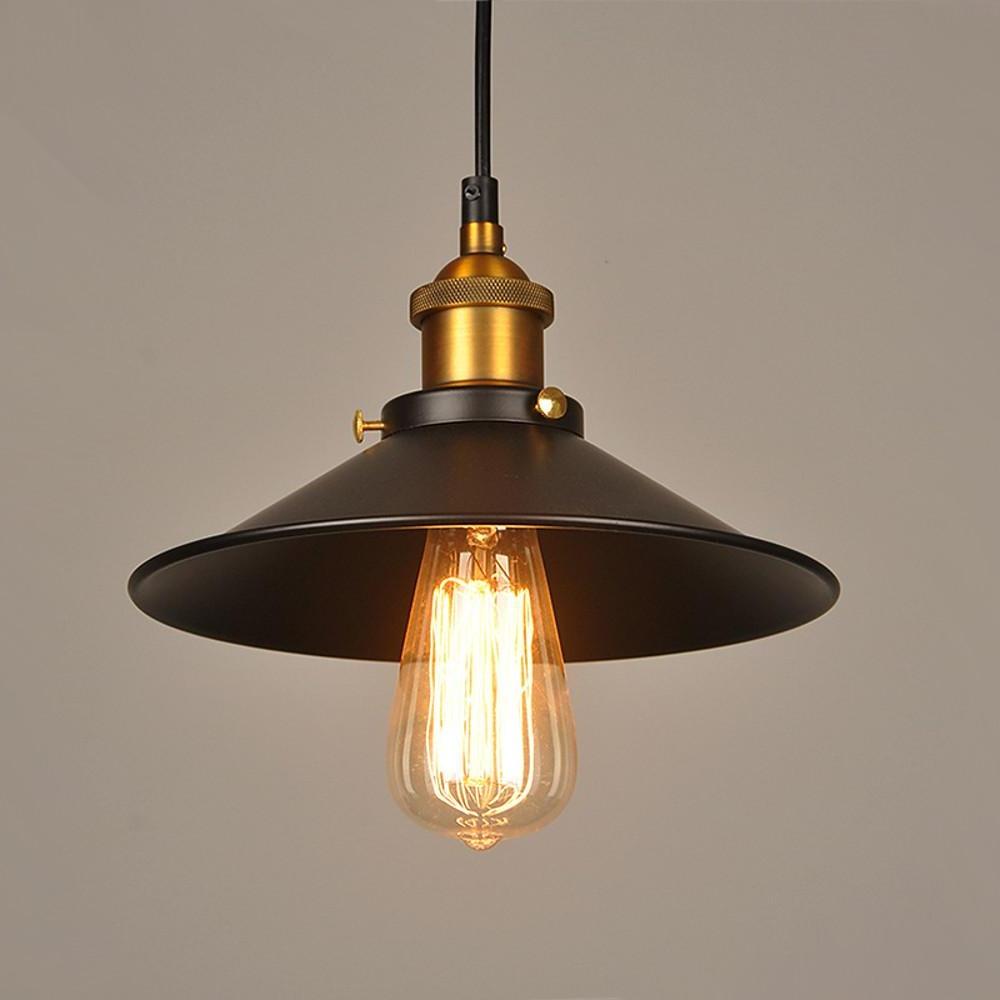 Adjustable Industrial Metal Stylish Cone Shaped Pendant Lighting