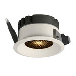 Honeycomb Nest Lens LED Recessed Downlight in White, 7W/9W
