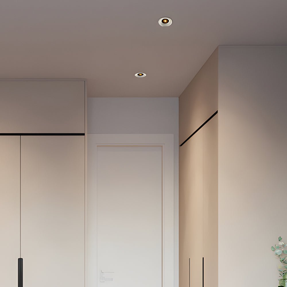 Honeycomb Nest Lens LED Recessed Downlight in White, 7W/9W