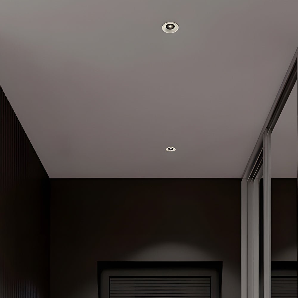 Honeycomb Nest Lens LED Recessed Downlight in White, 7W/9W