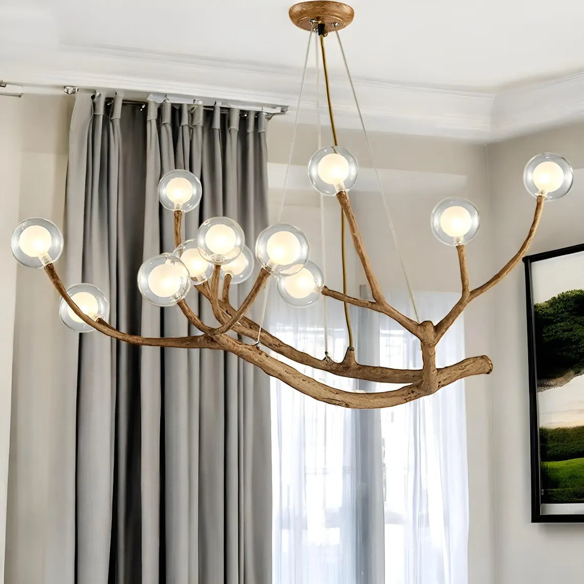 Personalized And Creative Hotel Lobby Art Branch Chandelier