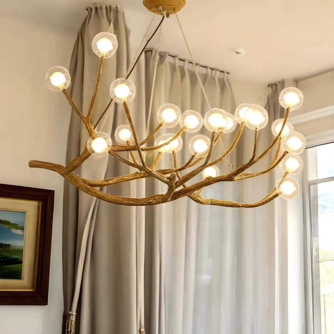 Personalized And Creative Hotel Lobby Art Branch Chandelier